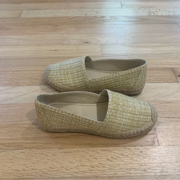 J. McLaughlin Womens Shira Raffia Espadrilles Woven Slide On Shoes Size US 6.5 M - Picture 6 of 11
